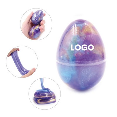 Soft Glue Egg Crystal Slime Ball Mud
